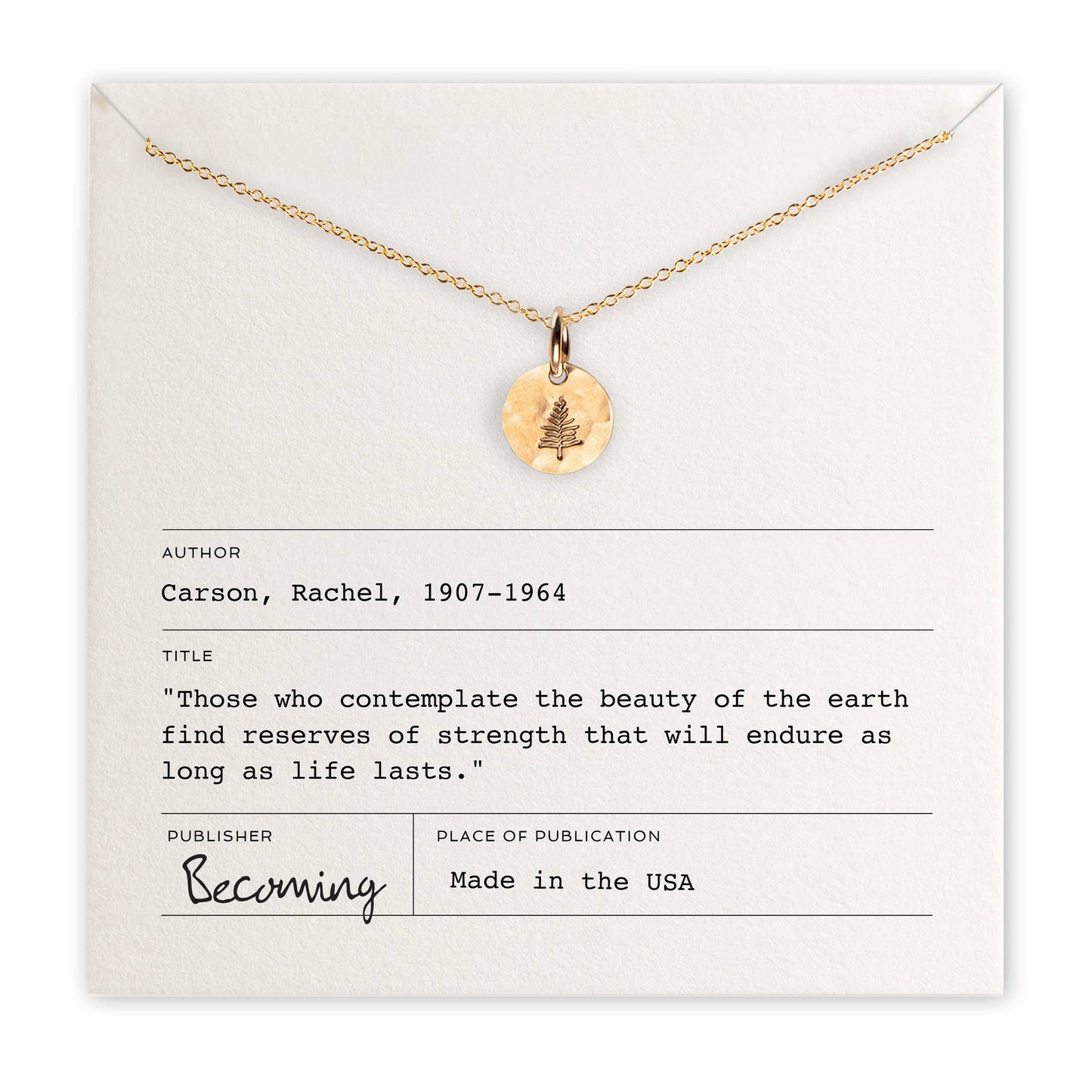Nature Connection Necklace