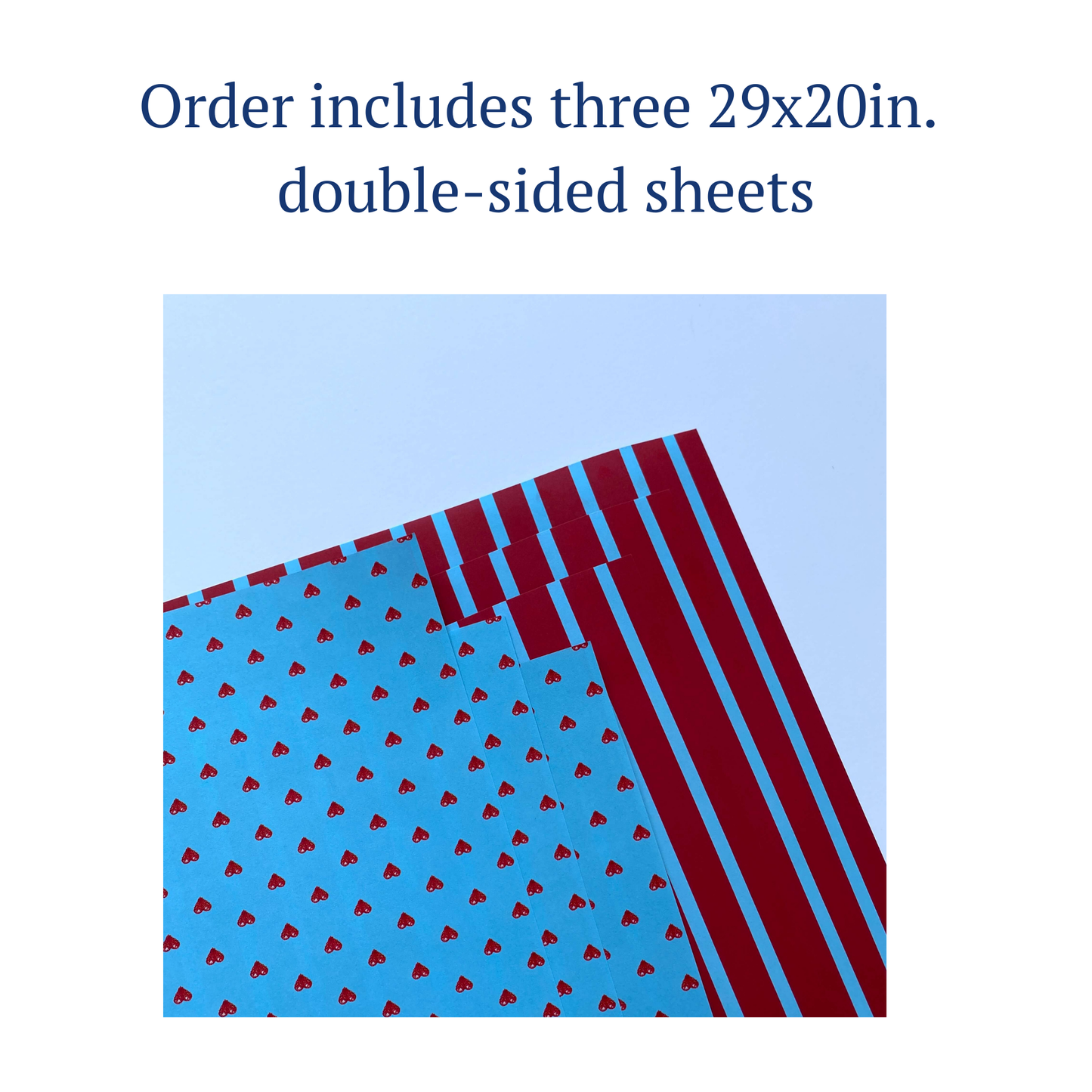 Hearts Wrapping Paper