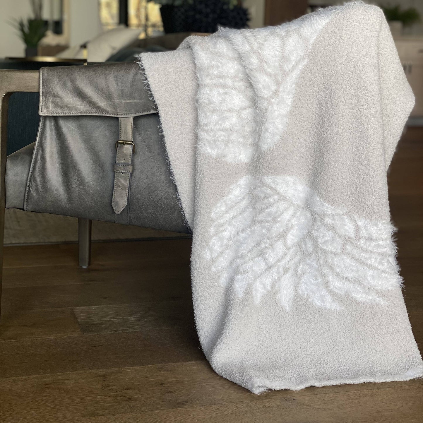 Silver Angel Wings Blanket (small)