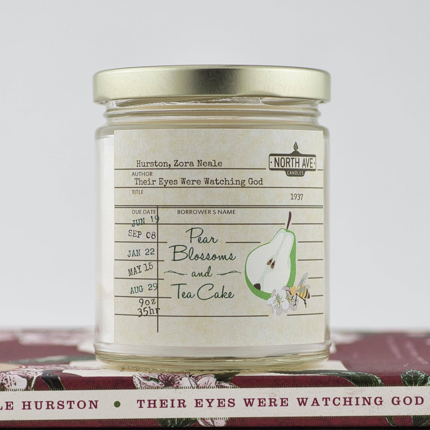 Pear Blossoms and Tea Cakes Scented Candle