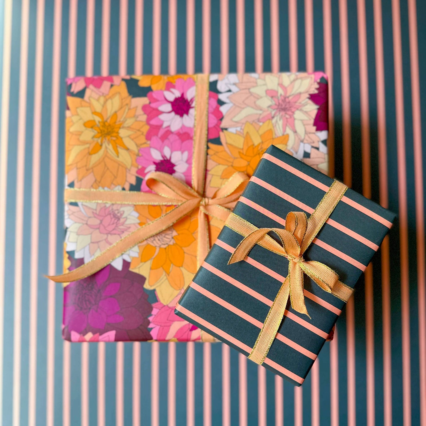 Dahlias Wrapping Paper