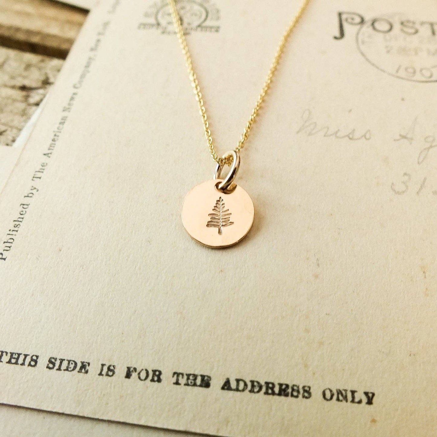 Tiny Tree Necklace