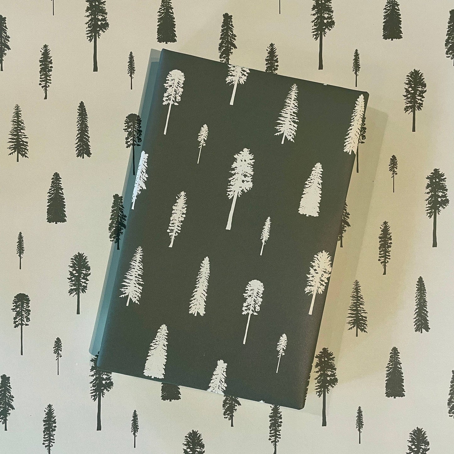 Luxe Tree Pattern Wrapping Paper - Set of 3 sheets