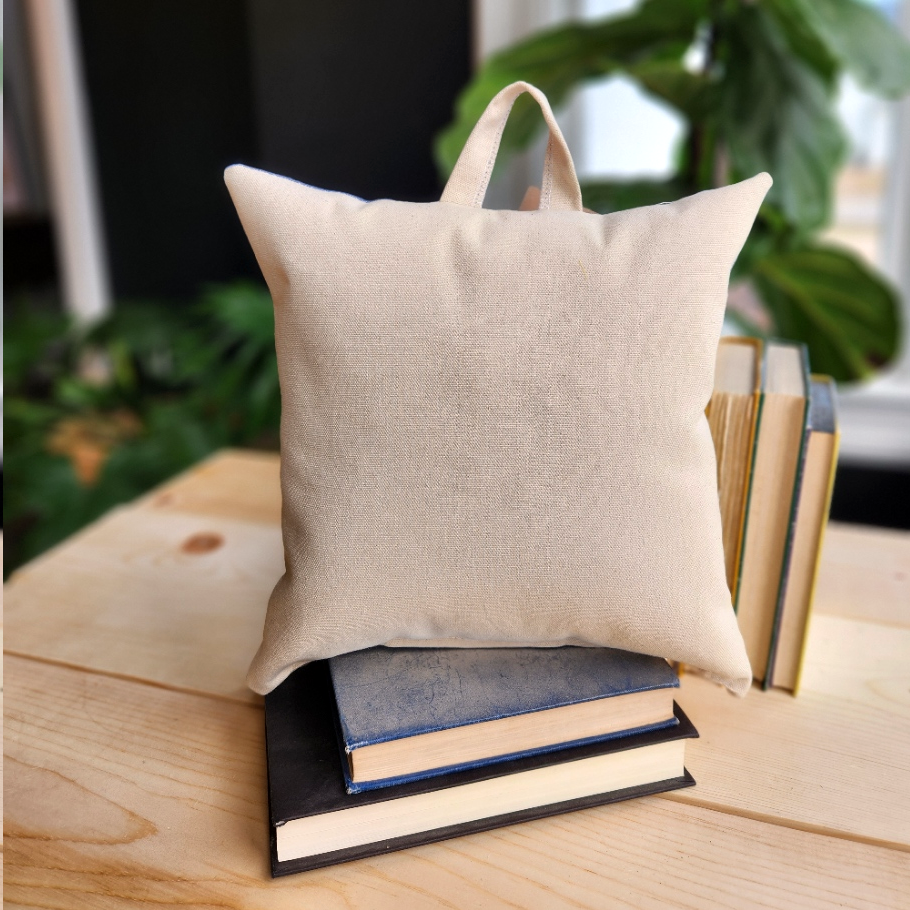 Chambray Reading Pillow