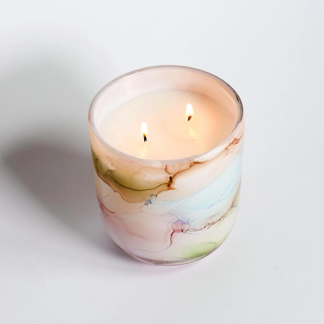 Calla Glass Candle