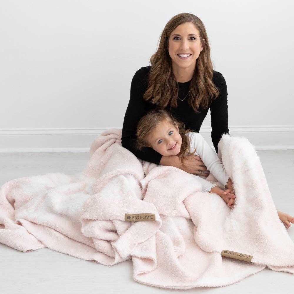 Pink Winged Blanket (large)