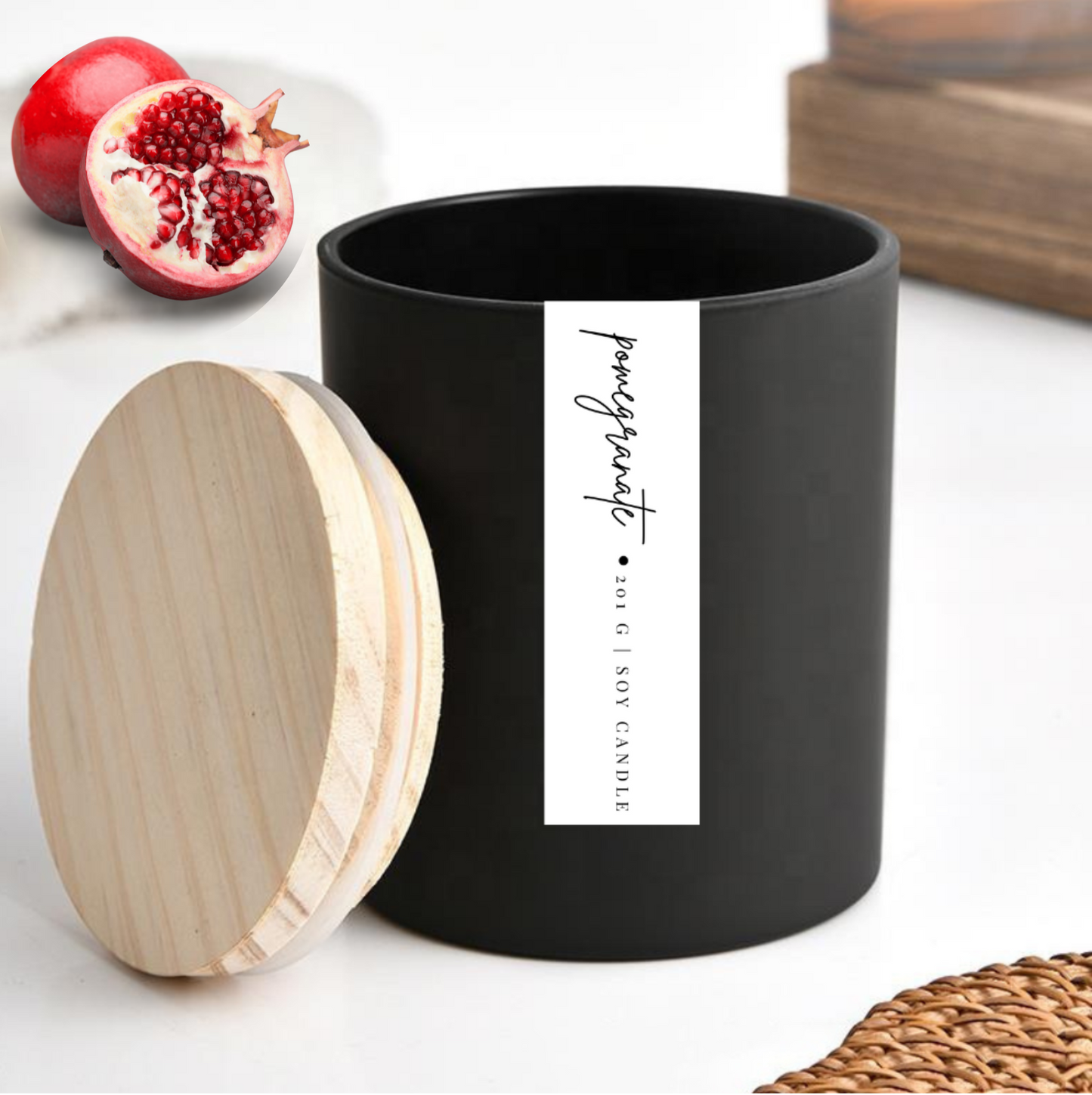 Pomegranate Scented Candle