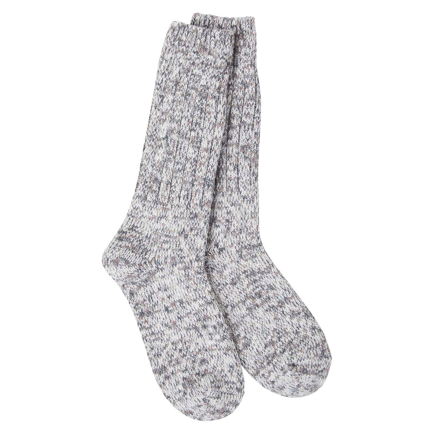 World's Softest Cozy Knit Crew Socks - Rocky