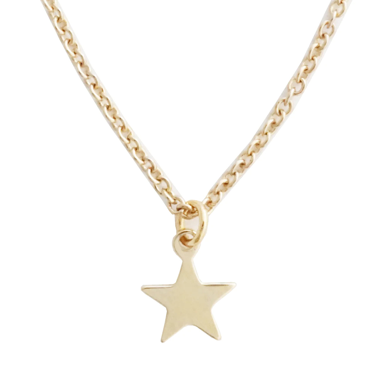 Star Charm Gold Necklace