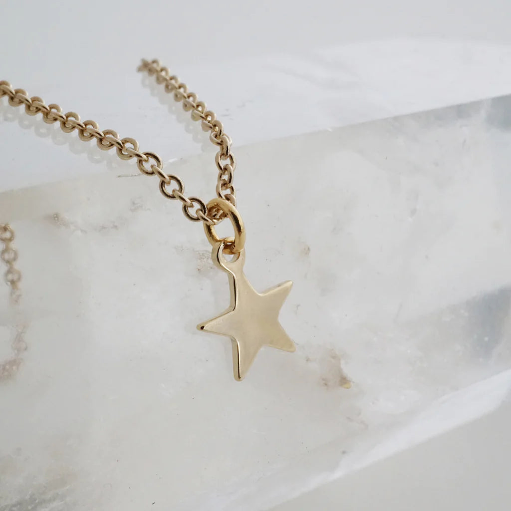 Star Charm Gold Necklace