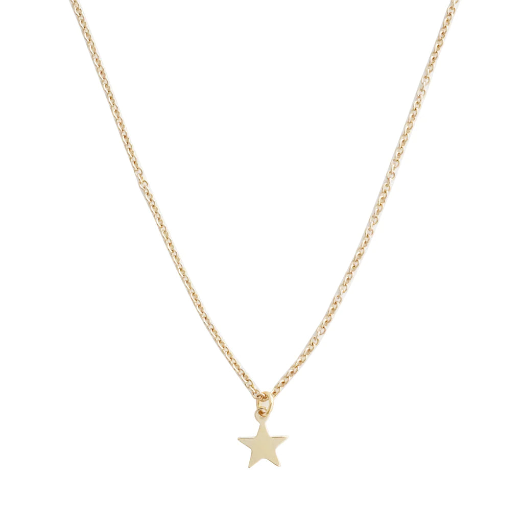 Star Charm Gold Necklace