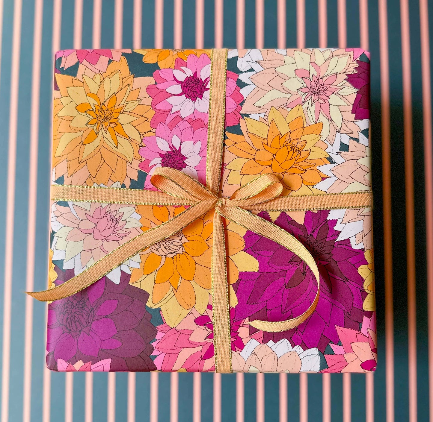 Dahlias Wrapping Paper